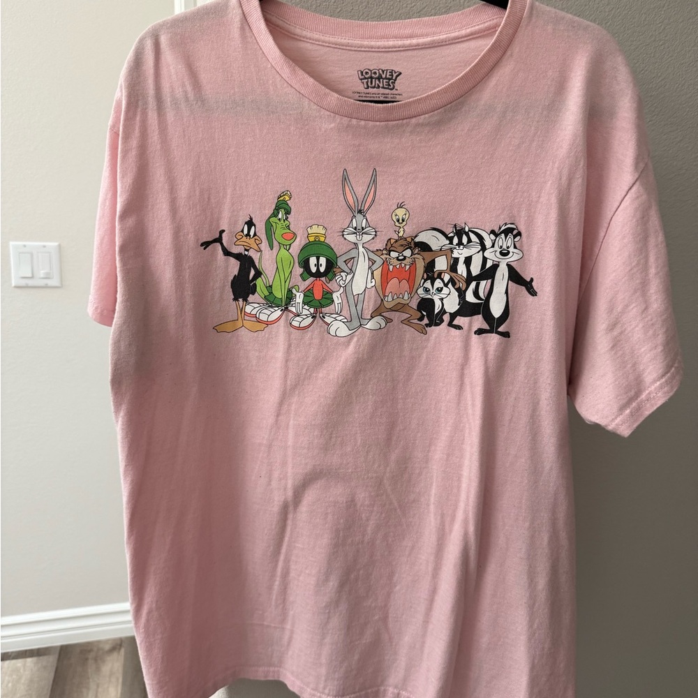 Warner Bros. Women’s Pink T-Shirt
